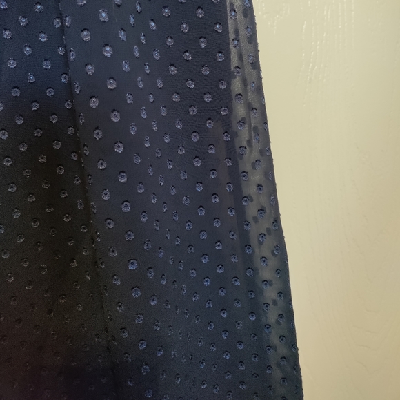 DR2 navy clip dot maxi dress - Picture 4 of 12